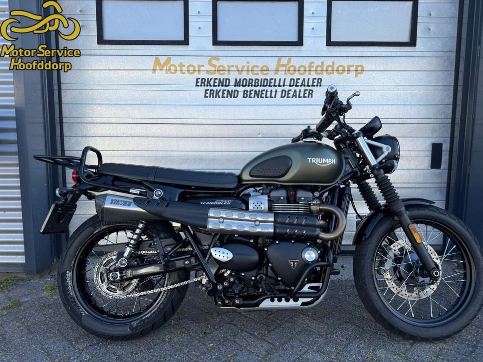 TRIUMPH STREET SCRAMBLER 900 (bj 2020), Motoren, Motoren | Triumph, 2 cilinders, Motorrijbewijs A, Bedrijf, Meer dan 35 kW