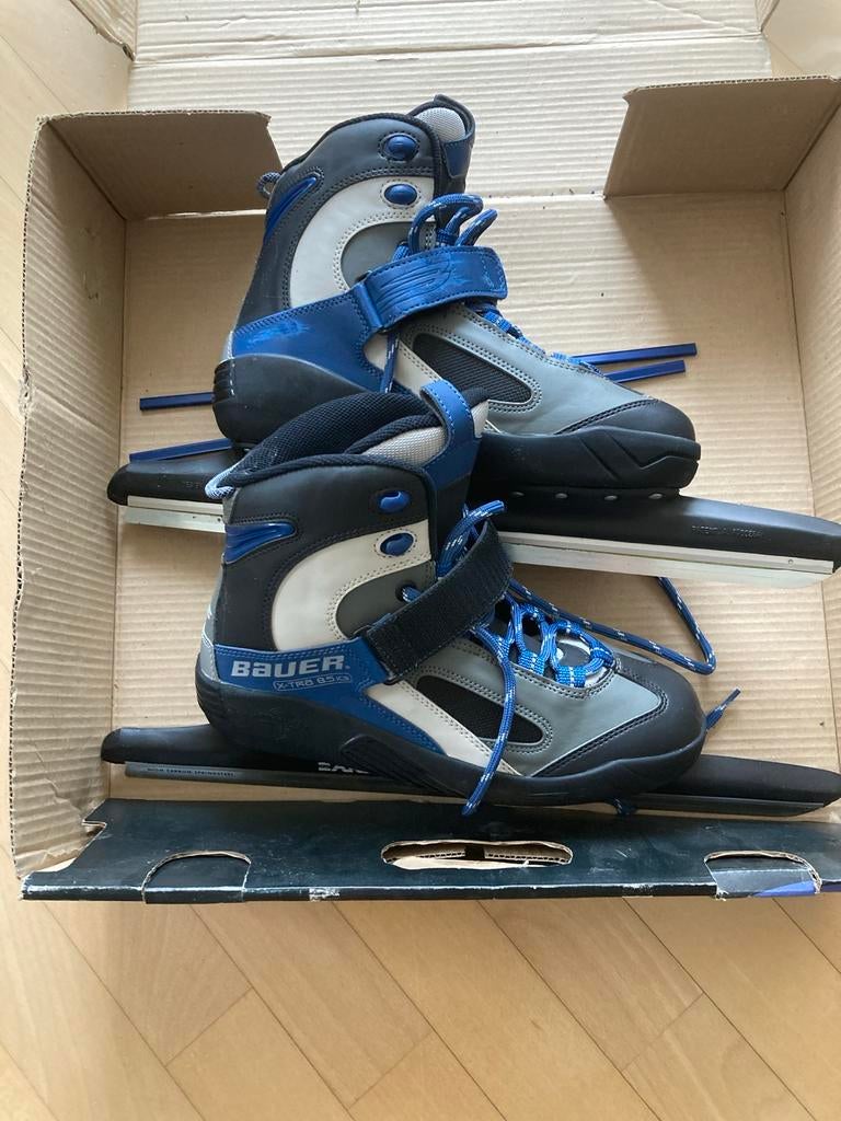 Bauer X-TRA 8.5 ICE noren met hoge schoen maat 42.5, Ophalen of Verzenden, Gebruikt, IJshockeyschaatsen, Bauer