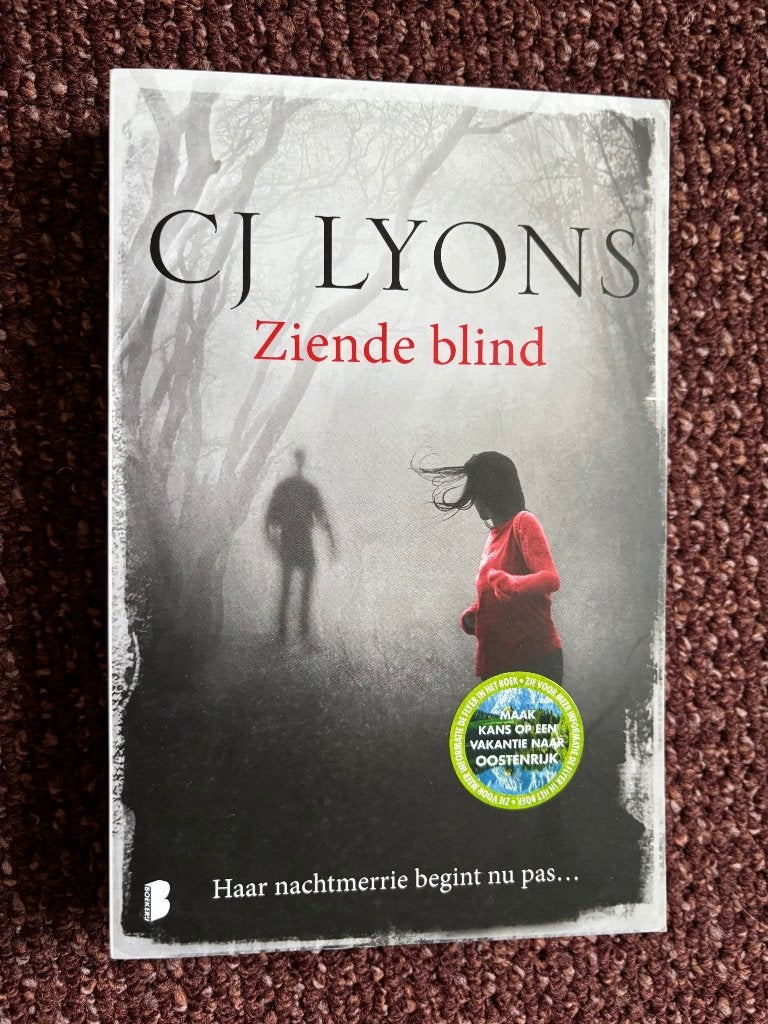 CJ Lyons, Ziende blind, Ophalen of Verzenden, Gelezen