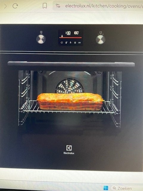 Electrolux Inbouwoven met pyrolyse, zgaNieuw!, Ophalen, Overige merken, Hete lucht, Zo goed als nieuw