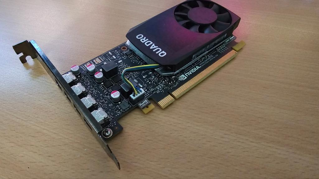 nvidia quadro p1000 4gb workstation, Computers en Software, Videokaarten, PCI-Express 3, Gebruikt, DisplayPort, Ophalen of Verzenden