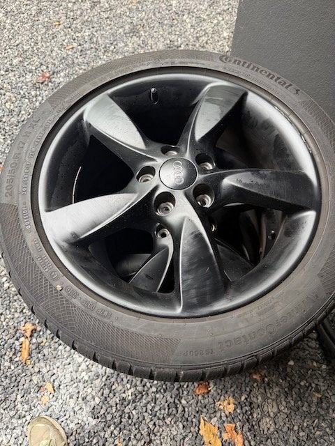 Audi A3 e-tron 17” winterset – Continental 205/50 R17, Ophalen, Gebruikt, Banden en Velgen, 17 inch