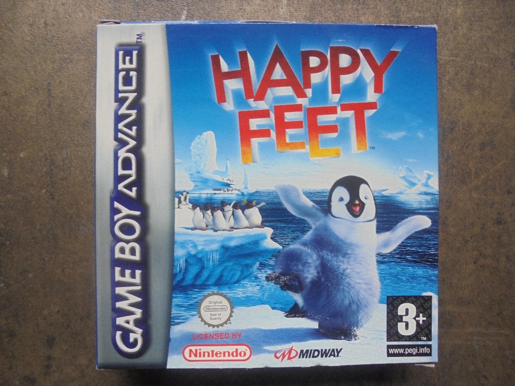 Happy Feet voor Game Boy Advance (zie foto's), Avontuur en Actie, Gebruikt, 1 speler, Ophalen of Verzenden