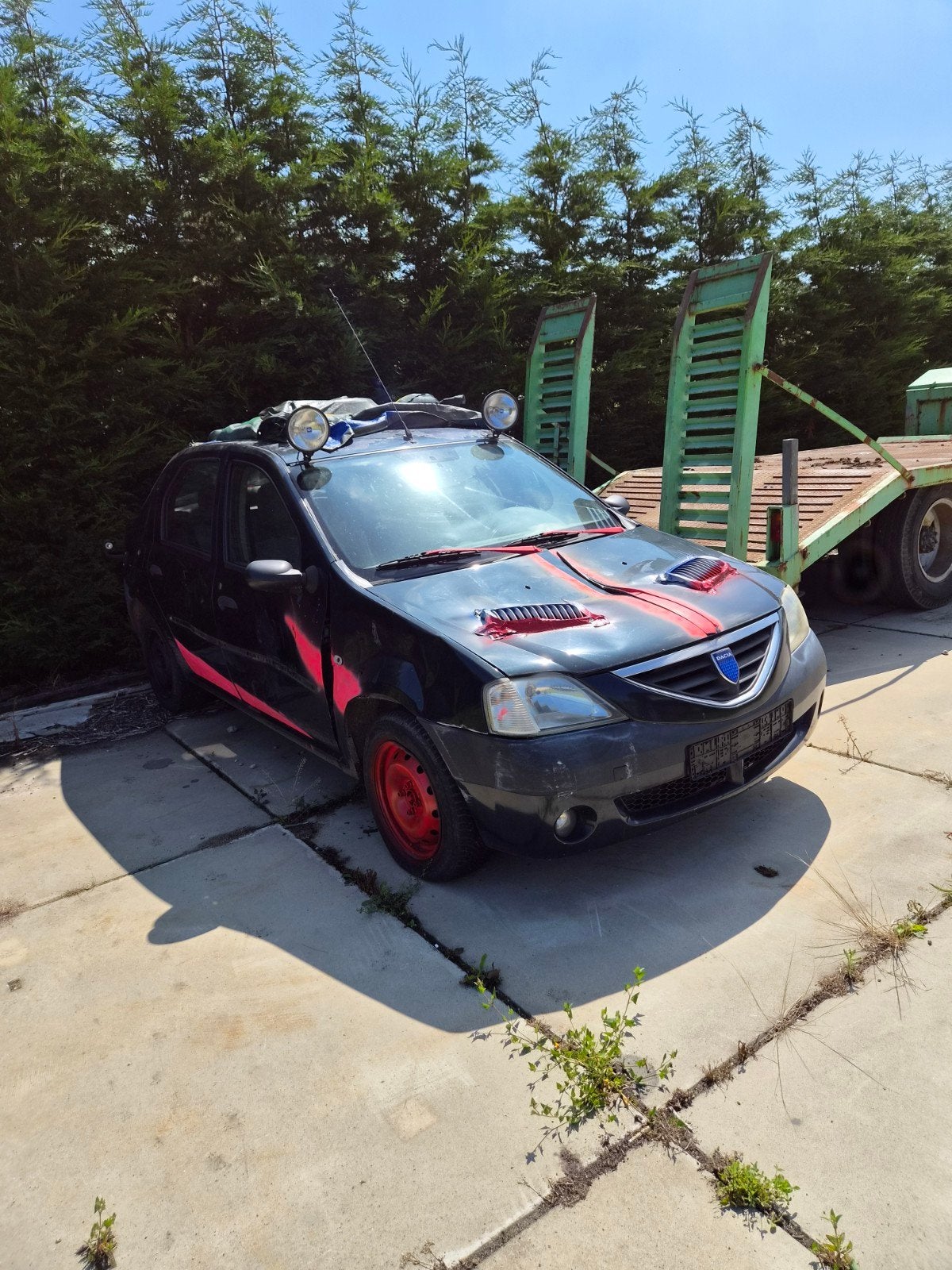 Dacia, Auto-onderdelen, Ophalen