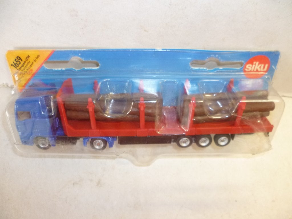 Siku 1659 Transport LKW Bomenwagen vrachtauto modelauto., Ophalen of Verzenden, Nieuw, Bus of Vrachtwagen