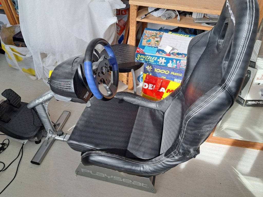 Thrustmaster T150 Force Feedback Play Seat., Ophalen, Zo goed als nieuw, Thrustmaster, SimLab, Moza Racing, Moza