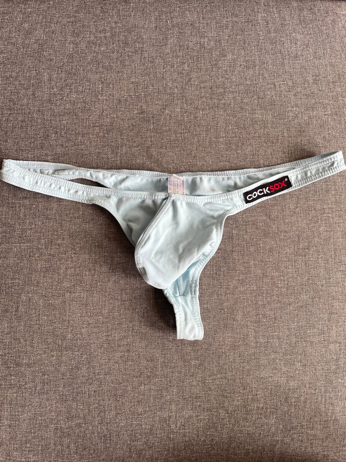 Cocksox Bulge String - Lichtblauw - S, Kleding | Heren, Ondergoed, Slip, Blauw, Verzenden