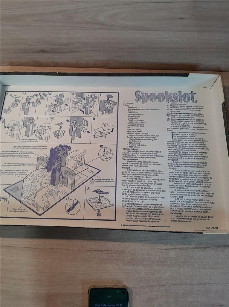 Spookslot orignele editie - s6322, Verzenden, Zo goed als nieuw