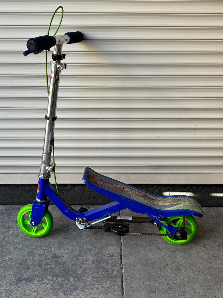 Spacescooter, Ophalen, Gebruikt, Gewone step, Spacescooter