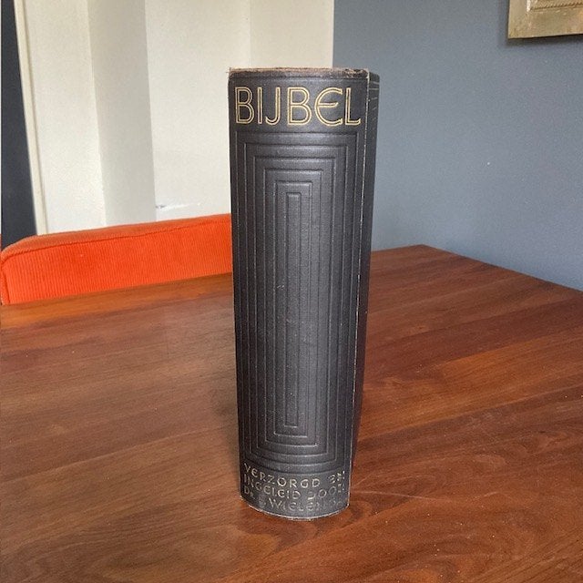 Bijbel Dr. B. Wielenga Statenvertaling hardcover, Ophalen of Verzenden, Gelezen, Christendom | Protestants