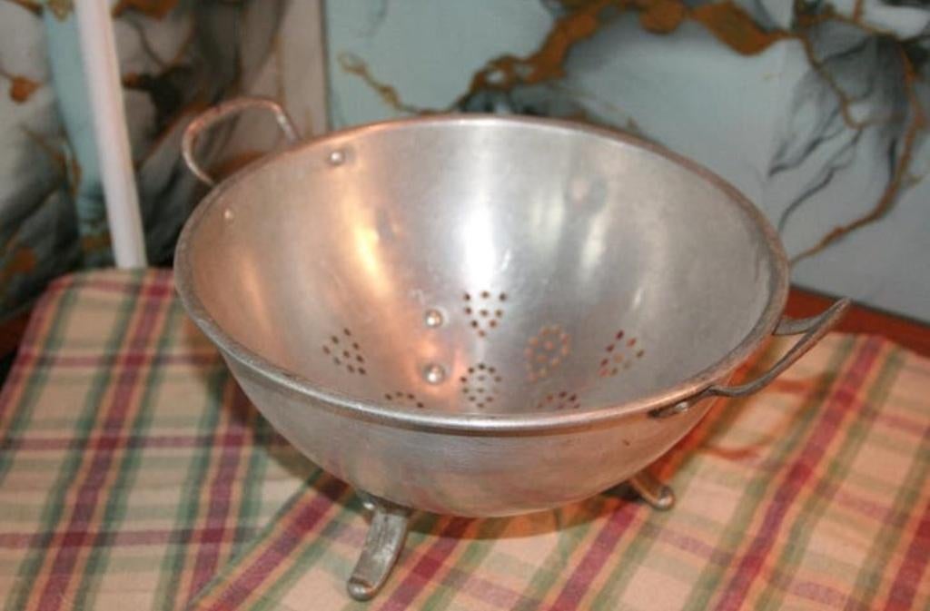 Aluminium Vintage/Retro Vergiet, Ophalen of Verzenden