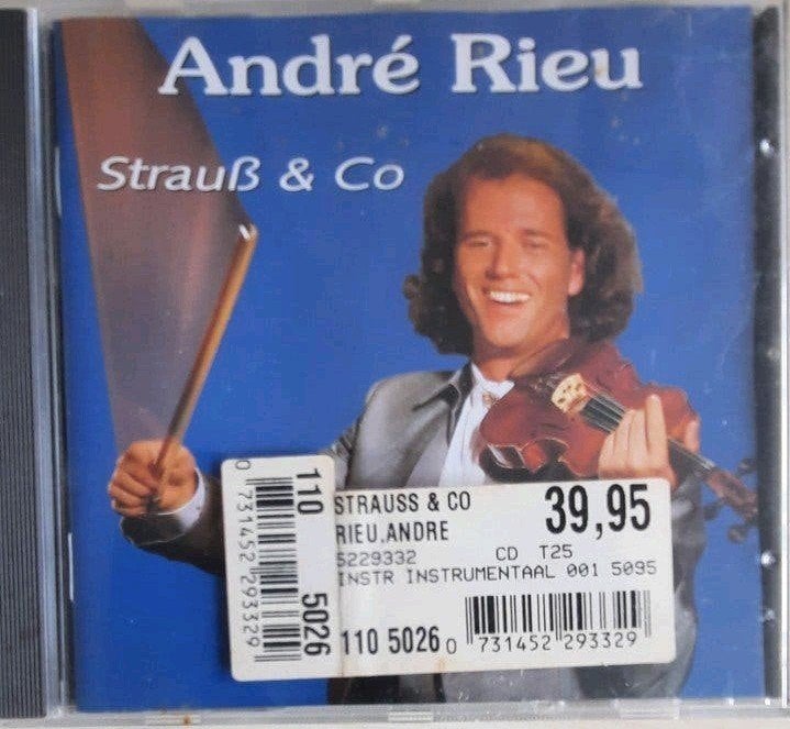 André Rieu - Strauß & Co CD - Klassieke Walsen, Ophalen of Verzenden, Gebruikt, Album, Inclusief doosje