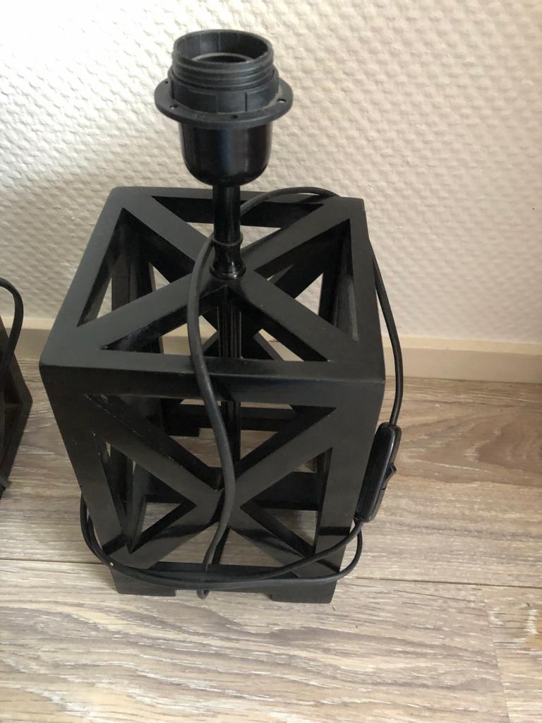 lampenvoet, Ophalen of Verzenden, Gebruikt, Minder dan 50 cm