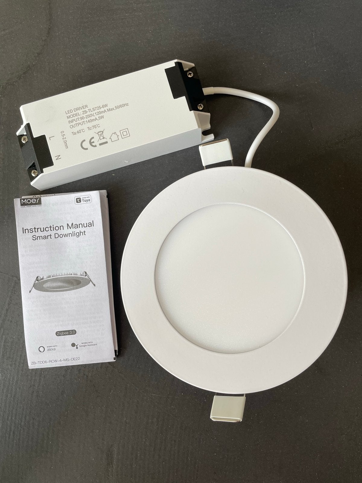 3X Moes Smart Downlight Zigbee 3.0 - Nieuw in doos, Led-lamp, Meerkleurig, Nieuw, Ophalen of Verzenden