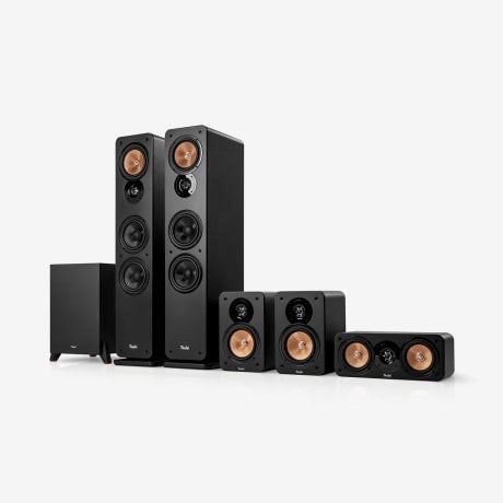 Teufel Ultima 40 Surround 5.1 Set (gedeeltelijk nieuw), Audio, Tv en Foto, Luidsprekers, 120 tot 150 watt, Speakerset, Zo goed als nieuw