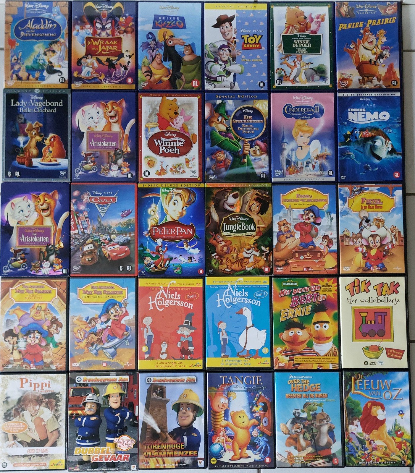Dvd's Walt Disney en andere, Alle leeftijden, Ophalen of Verzenden, Zo goed als nieuw