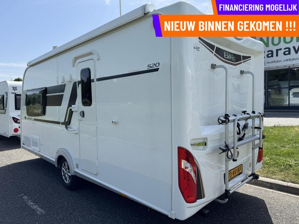 Hymer ELDDIS AFFINITY 520, ENKELE BEDDEN, MOVER, CASS.LUIFEL, Caravans en Kamperen, Caravans, Tot en met 2, Bedrijf, Mover, Hymer