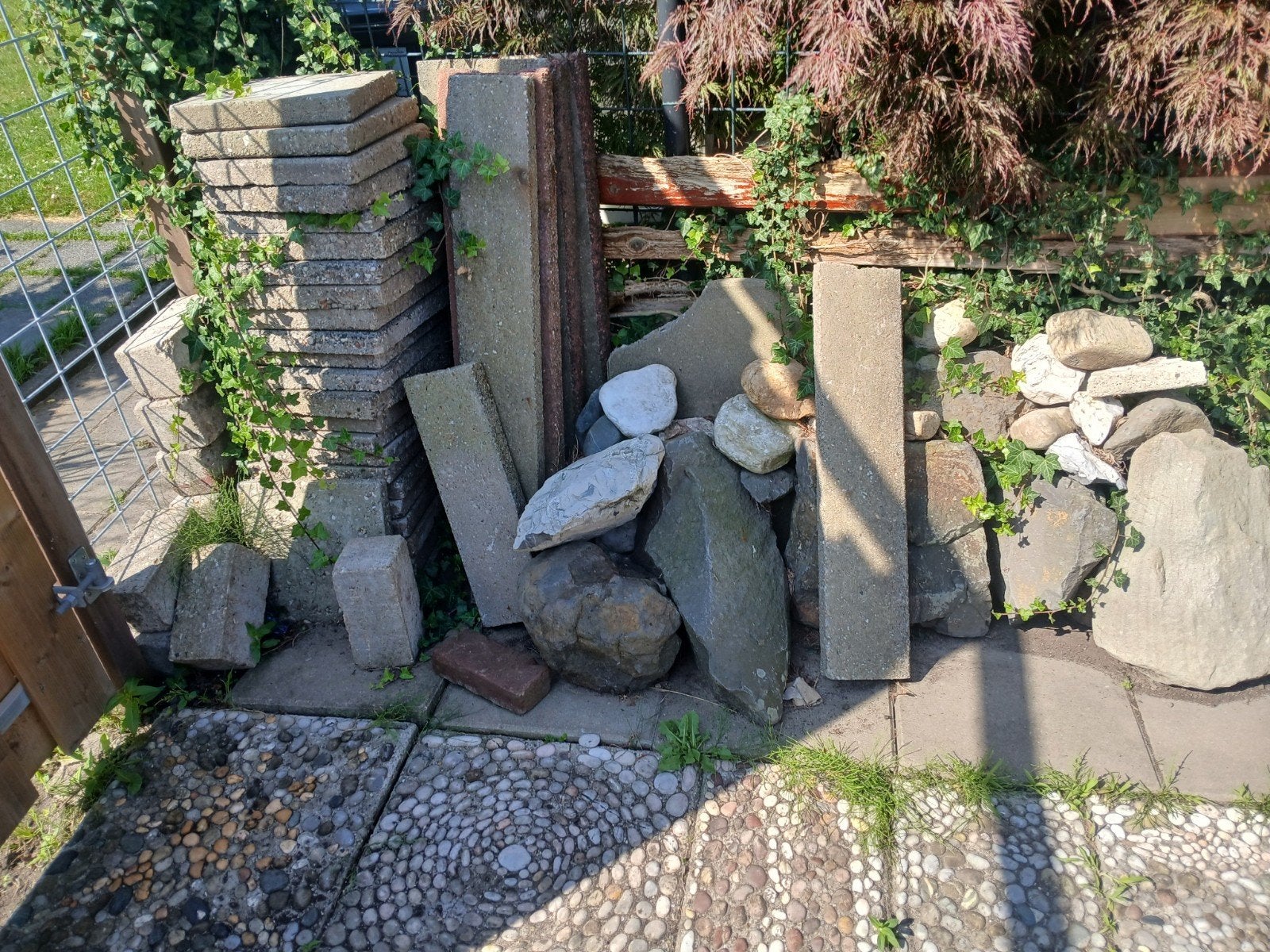 Gratis tegels en stenen, Ophalen, Gebruikt, Overige typen, Minder dan 5 m²