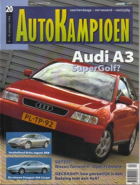 Autokampioen 20 1996 : Jaguar XK8 - Opel Frontera - Subaru, Ophalen of Verzenden, Gelezen, Algemeen