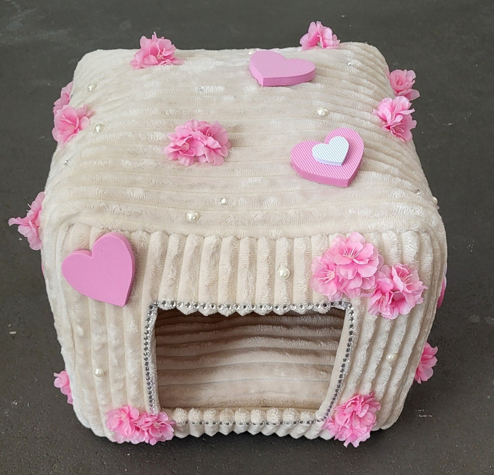 Kleine honden katten mand Romantische stijl., Dieren en Toebehoren, Ophalen of Verzenden, Nieuw, Polyester