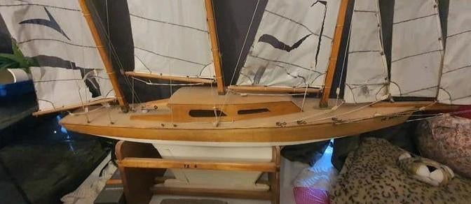 Gedetailleerd houten zeilboot', Ophalen, Gebruikt, Groter dan 1:32, Overige merken