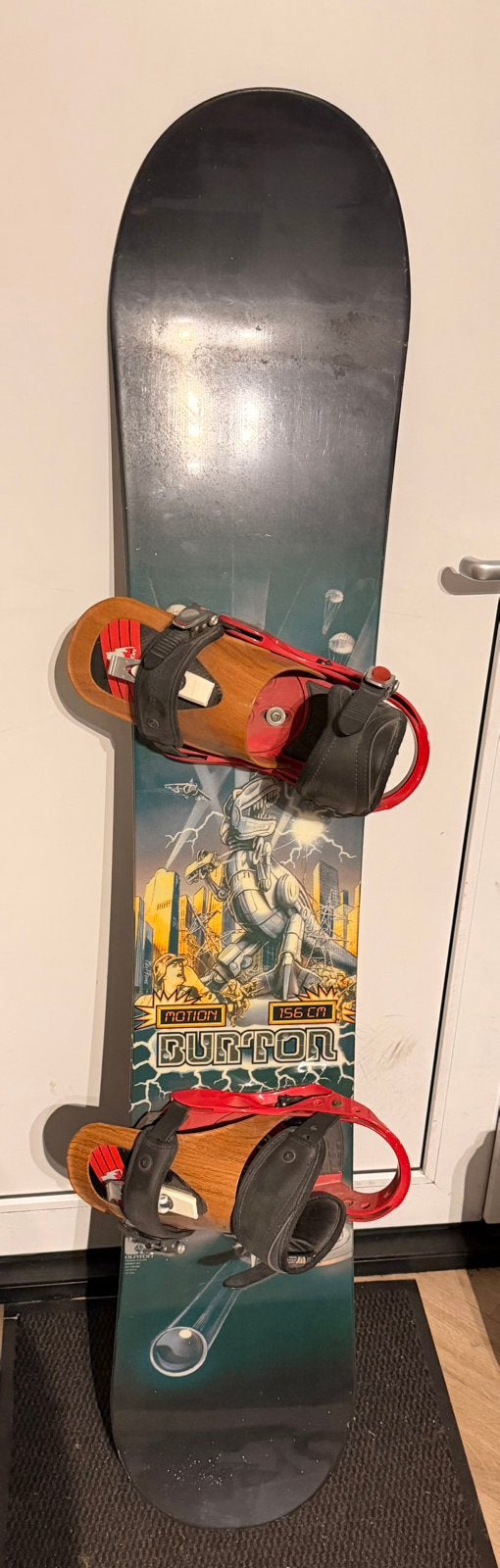 Burton motion 156cm incl. CFX bindingen, Ophalen, Zo goed als nieuw, Board