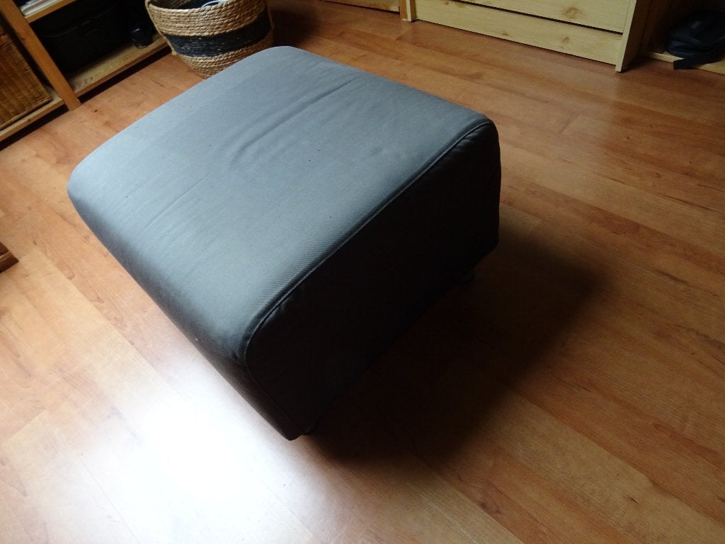 Hocker, Ophalen, Gebruikt, Stof, 50 tot 75 cm