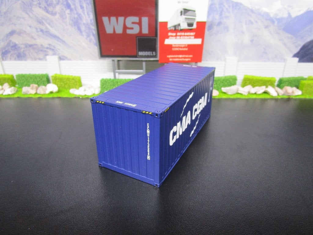 wsi premium line 04-2083 cma cgm 20ft container, Ophalen, Nieuw, Bus of Vrachtwagen, Wsi