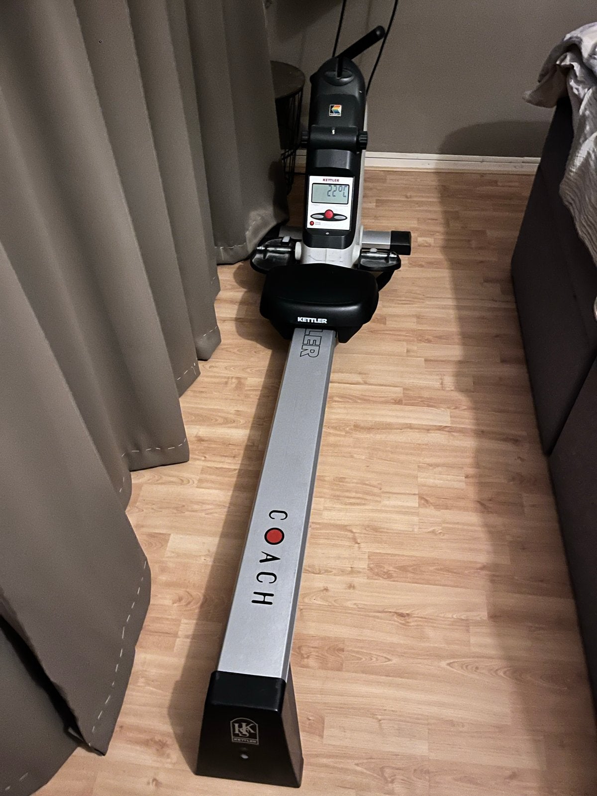 Kettler Coach Roeitrainer, Sport en Fitness, Gebruikt, Armen, Ophalen of Verzenden, Metaal