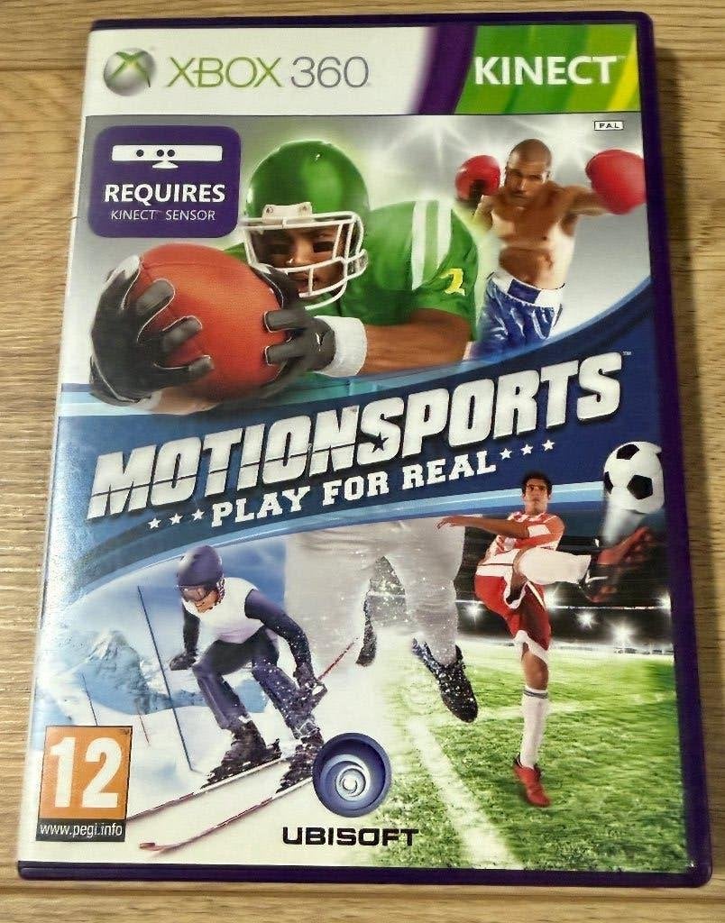 Xbox 360 Kinect MotionSports – Compleet met handleiding, Spelcomputers en Games, Gebruikt, Vanaf 18 jaar, 1 speler, Ophalen of Verzenden