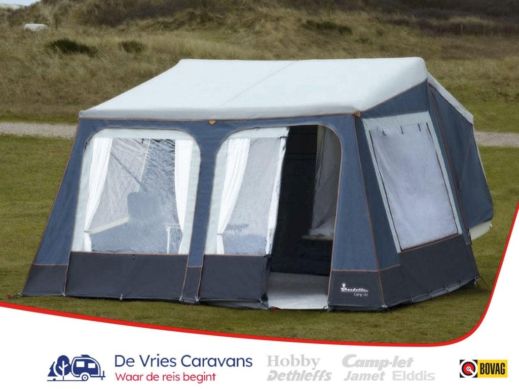 Camp-let Classic North 871 Luifel + voorfront geremd, Caravans en Kamperen, Vouwwagens, Tot en met 4, Camp-Let