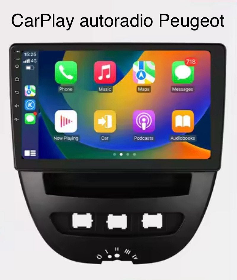 Autoradio voor Citroen C1 Peugeot 107 Toyota Aygo, Auto diversen, Ophalen of Verzenden, Nieuw