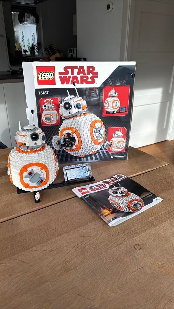 LEGO Star Wars BB-8 (75187) - Zo goed als nieuw, Star Wars, Lego, Ophalen of Verzenden, Zo goed als nieuw
