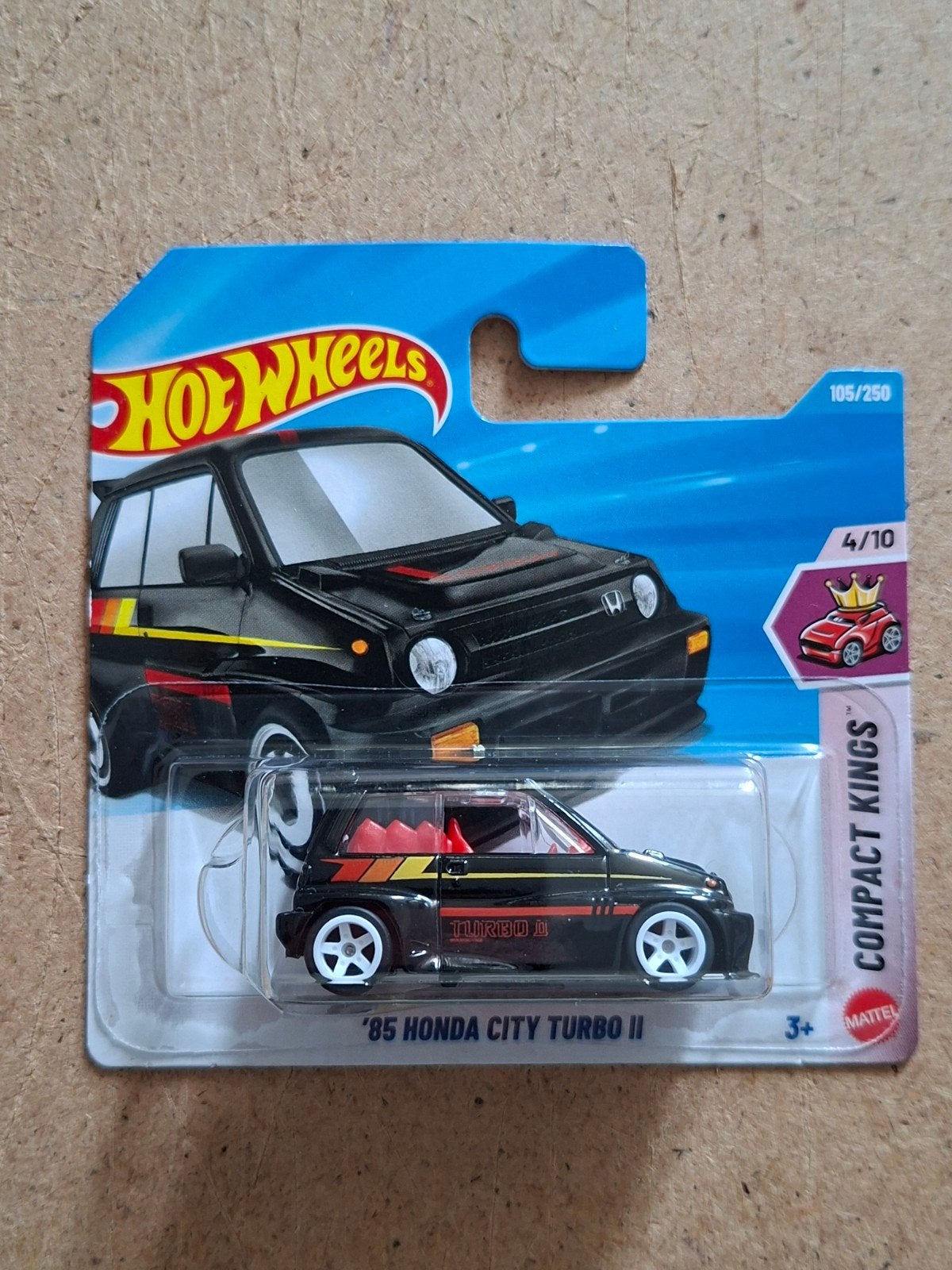 Hot Wheels '85 Honda City Turbo II - Custom met Real Riders, Ophalen of Verzenden, Nieuw, Auto