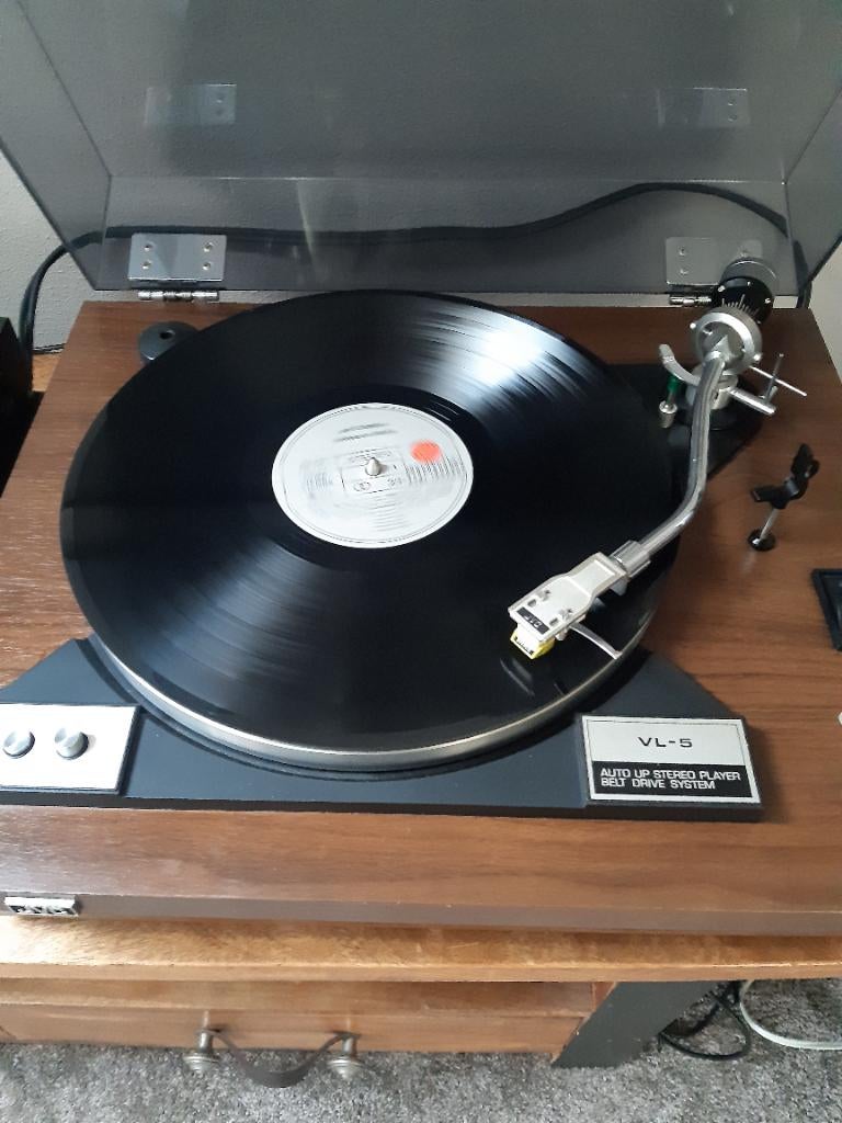 Jvc - VL -5 ,platenspeler, Audio, Tv en Foto, Ophalen, Gebruikt, Platenspeler, Overige merken