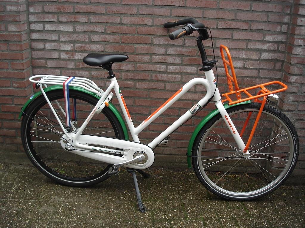 Batavus Postcode Loterijfiets 3 versn. met Terugtraprem, Ophalen, Gebruikt, Versnellingen, Batavus