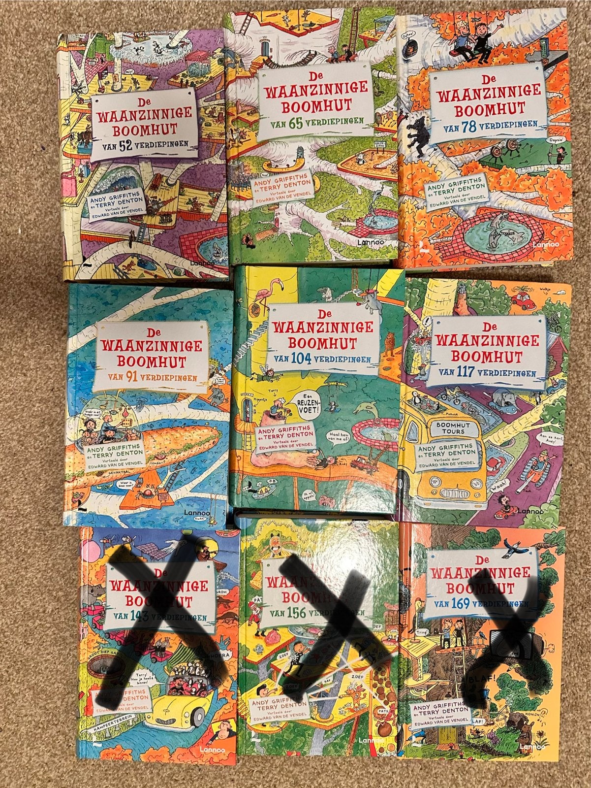 De Waanzinnige Boomhut serie - 6 boeken, Ophalen, Gelezen, Fictie algemeen