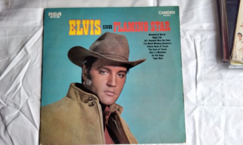 Elvis Presley Elvis Sings Flaming Star Rock And Roll 1969 LP, Ophalen of Verzenden, Gebruikt, 12 inch, Poprock