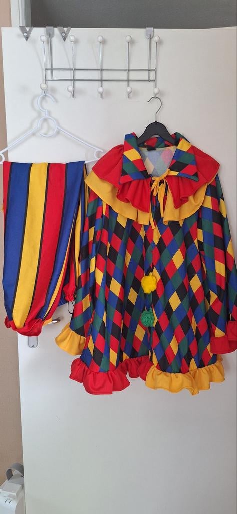 Clownspak XL met broek - goede kwaliteit, Ophalen of Verzenden