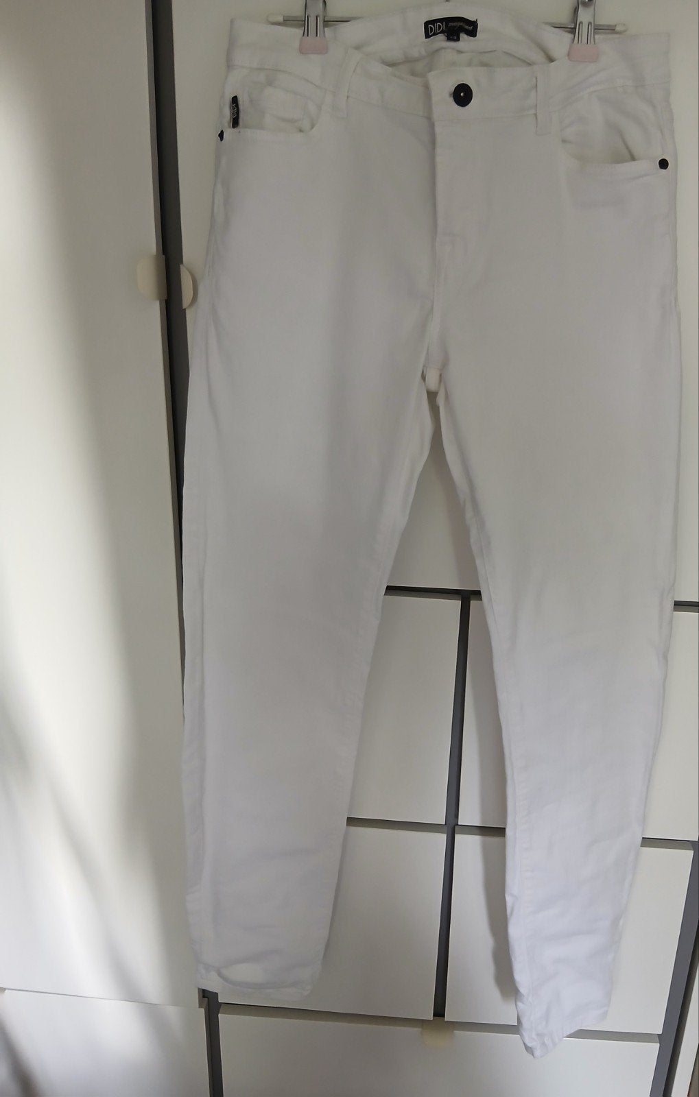 DIDI Witte Jeans Maat 40 - Zo goed als nieuw, Maat 38/40 (M), Wit, DIDI, Ophalen of Verzenden