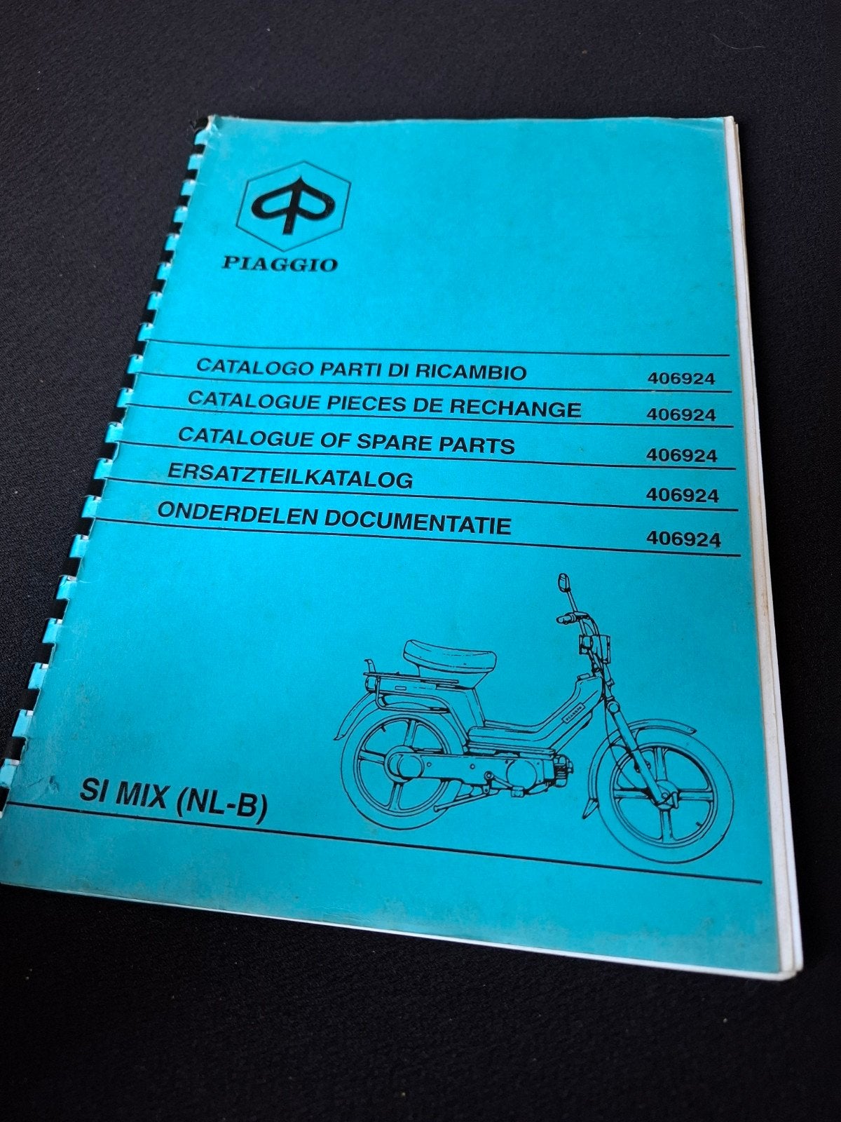 Piaggio Si Mix (NL-B) Onderdelen Documentatie, Ophalen of Verzenden, Zo goed als nieuw, Overige typen, Piaggio