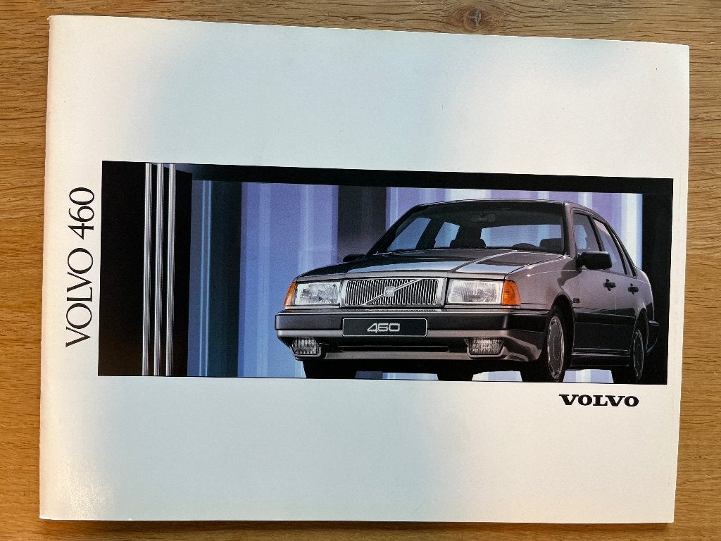 Autofolder/Brochure Volvo 460 1991, Ophalen of Verzenden, Nieuw, Volvo