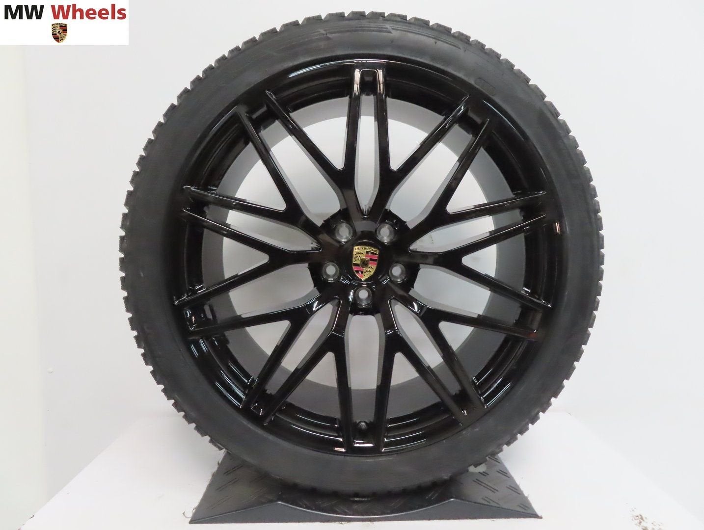 Porsche 21 inch velgen Macan spyder facelift winterbanden, -, 265 mm, -, Banden en Velgen