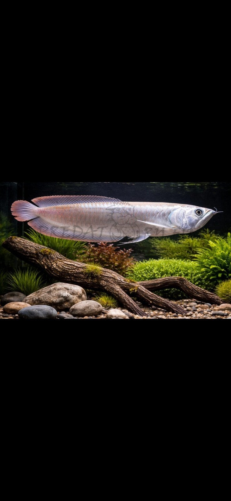 Zilveren arowana 35cm, Dieren en Toebehoren, Ophalen of Verzenden