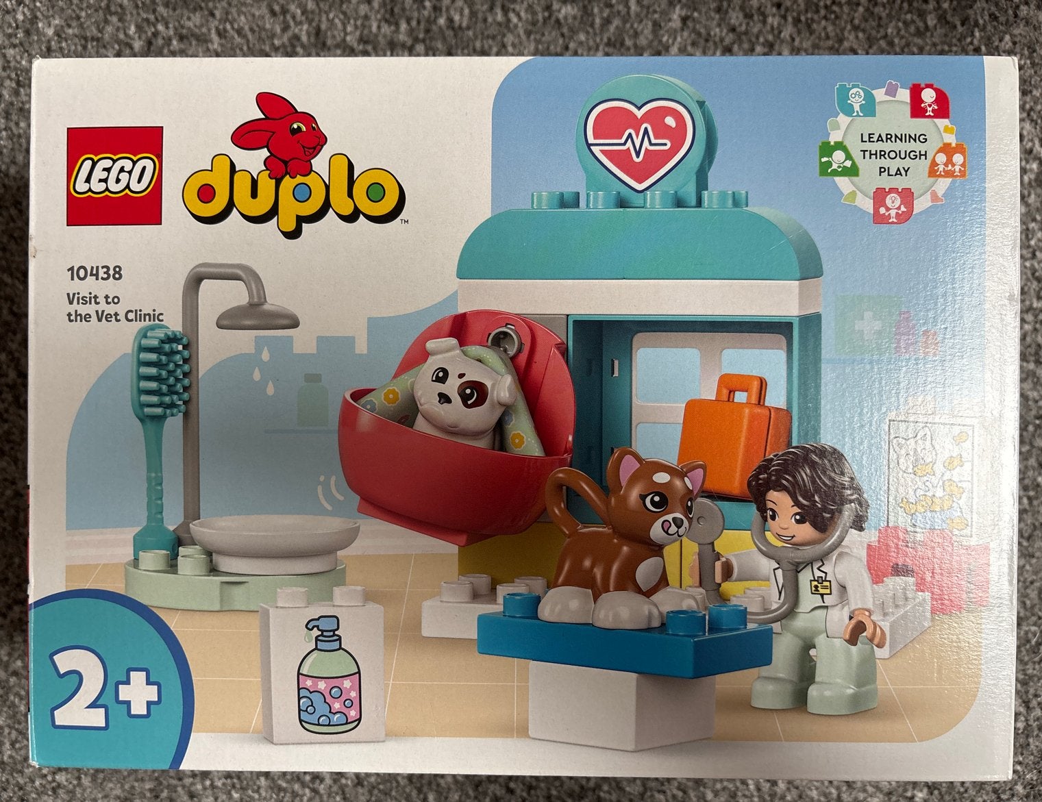 LEGO Duplo 10438 Dierenkliniek, Gebruikt, Overige thema's, Lego, Ophalen of Verzenden