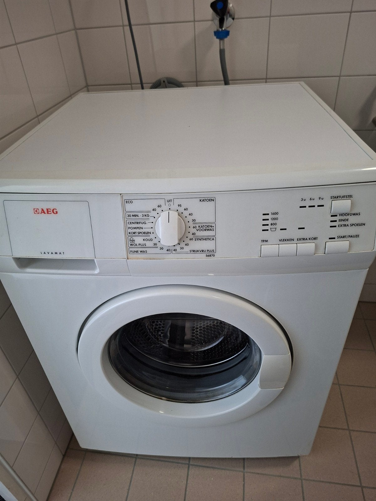wasmachine AEG, Witgoed en Apparatuur, Ophalen, 1200 tot 1600 toeren