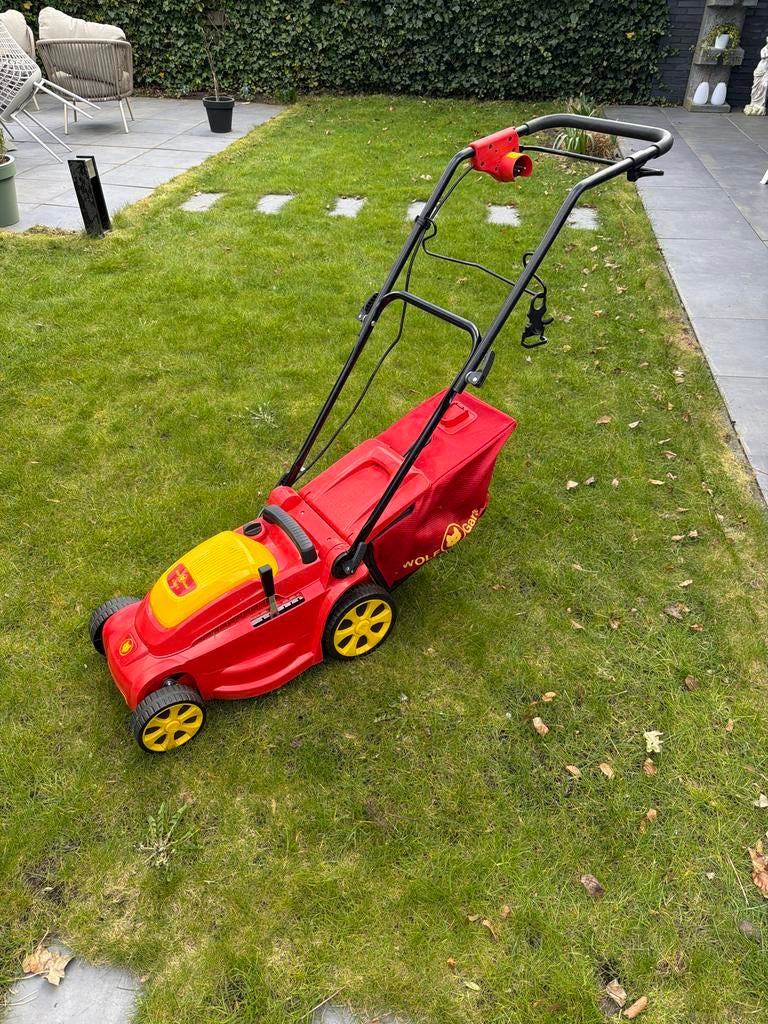 Wolf Garten A 340 E Elektrische Grasmaaier - Zo goed als nie, Ophalen, Cirkelmaaier, Elektrische grasmaaier, Zo goed als nieuw