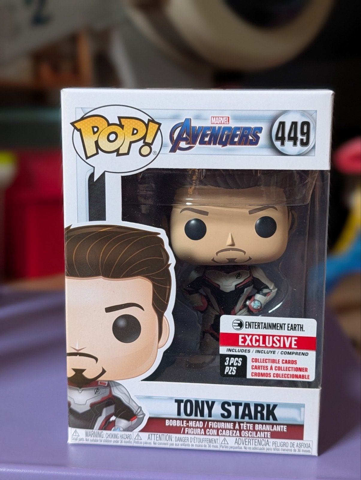 FunkoPop Avengers #449 Toni Stark EE Exclusive, Ophalen of Verzenden