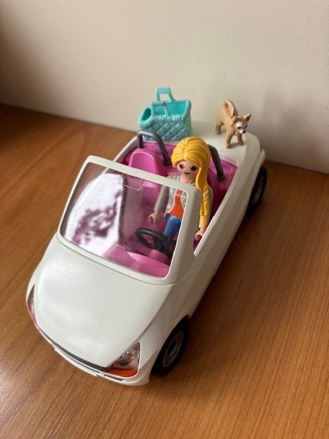 Playmobil - City Life- Cabrio Set nr. 5585, Complete set, Voertuig, Ophalen of Verzenden, Zo goed als nieuw