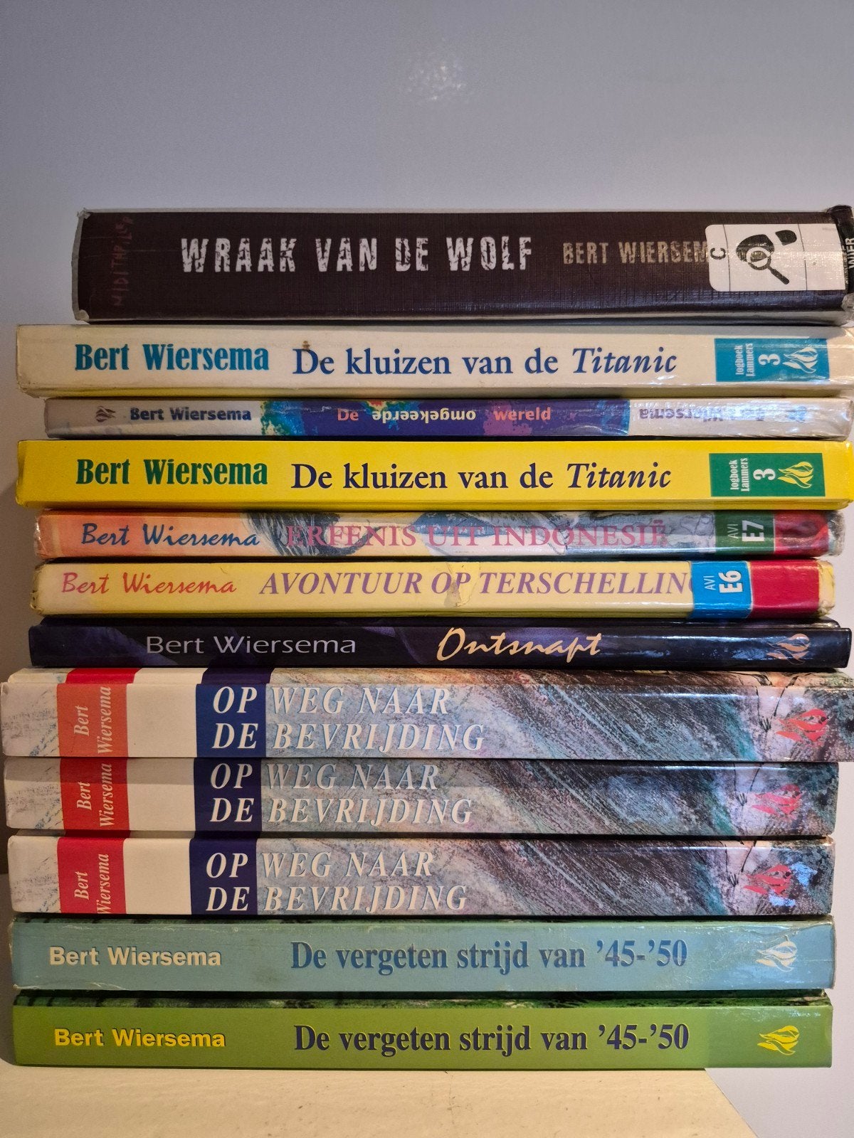 Bert Wiersema Boeken Collectie - Diverse Titels, Ophalen of Verzenden, Gelezen, Bert Wiersema